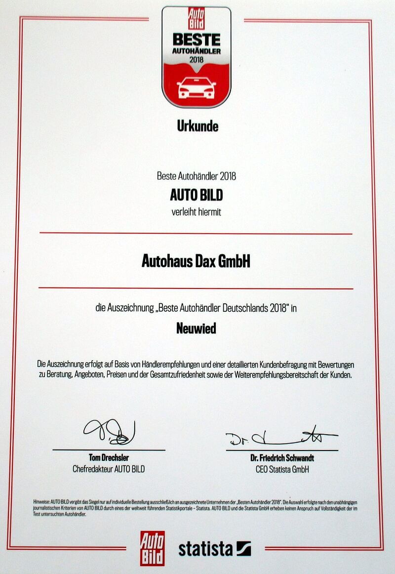 Beste Autohändler 2018